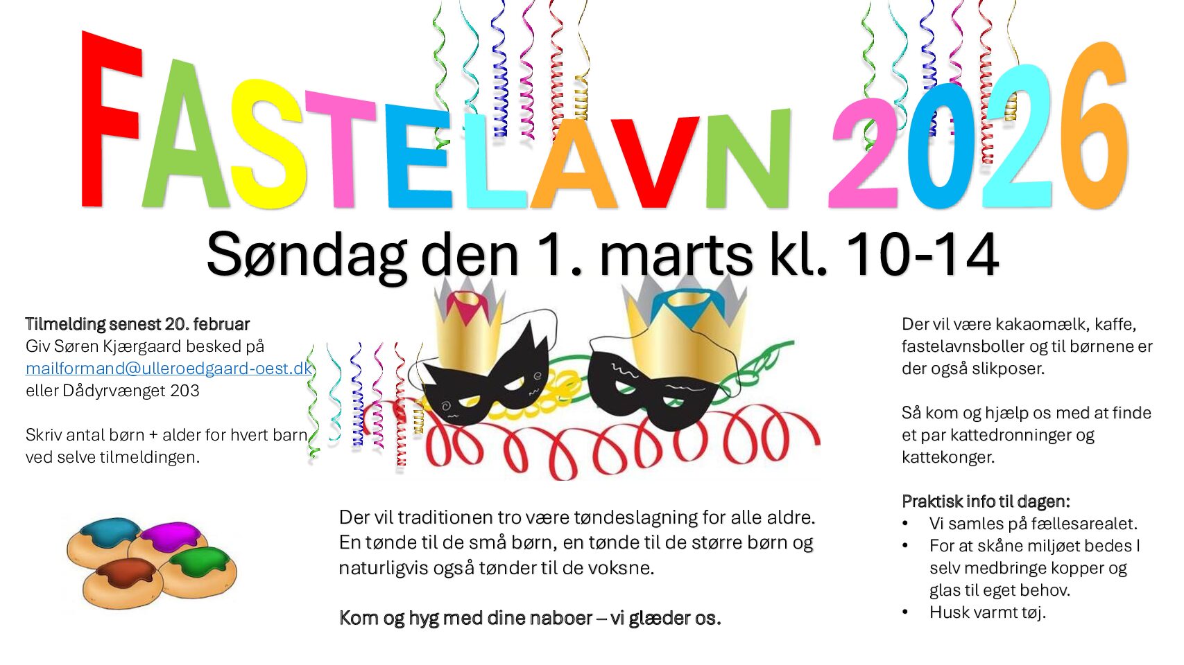 Fastelavnsfest – 2026