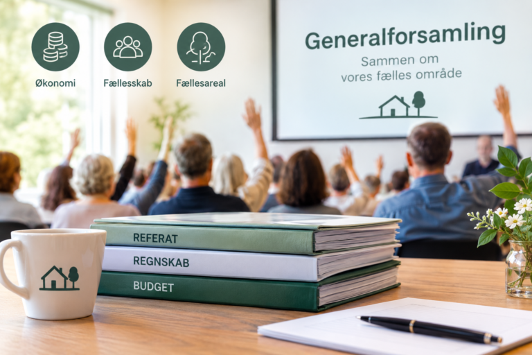 Generalforsamlingens referat, regnskab 2025 og budget for 2026